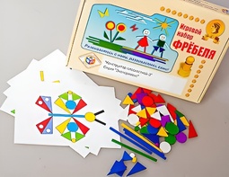 Игровой набор Фребеля "Конструктор плоскостной-3" (Серия "Эксперимент") - fgospostavki.ru - Рязань