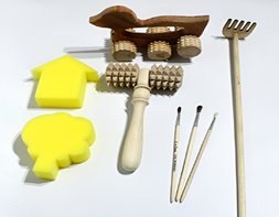 Набор инструментов для рисования на песке v2 - fgospostavki.ru - Рязань