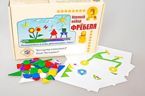Игровой набор Фребеля "Конструктор плоскостной-2" (Серия "Эксперимент") - fgospostavki.ru - Рязань