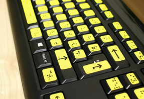 Комплект для маркировки клавиатуры азбукой Брайля - fgospostavki.ru - Рязань