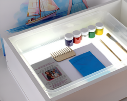 Стол-планшет "Водная фантазия"  (Формат А3) - fgospostavki.ru - Рязань