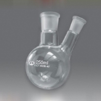 Колба круглодонная с двумя горловинами и шлифами 250 мл. - fgospostavki.ru - Рязань