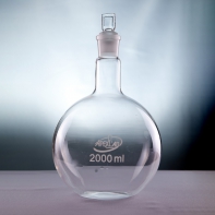 Колба плоскодонная  2000 мл. - fgospostavki.ru - Рязань