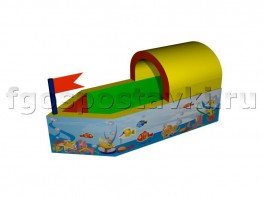 Сухой бассейн "Кораблик" с шелкографией - fgospostavki.ru - Рязань