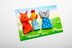 Пальчиковый театр "Кот, петух и лиса" - fgospostavki.ru - Рязань