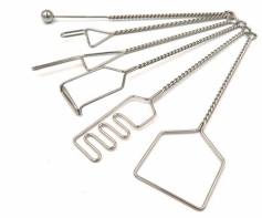 Постановочные зонды на витых ручках с колечком (с металлическим шариком). Комплект из 6 зондов - fgospostavki.ru - Рязань