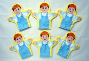 Набор рукавичек "Эмоции (мальчики)" 6 штук - fgospostavki.ru - Рязань