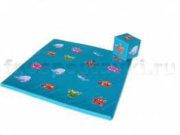 Игровой мат "Море" с кубиком - fgospostavki.ru - Рязань