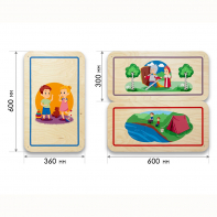 Набор стеновых панелей «Мои увлечения - Любимые занятия» - fgospostavki.ru - Рязань