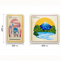 Набор стеновых панелей «Памятные места России - Казань, Камчатка» - fgospostavki.ru - Рязань