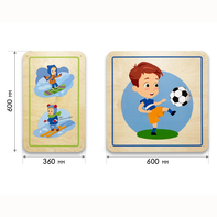 Набор стеновых панелей «Спорт - Путь к победе» - fgospostavki.ru - Рязань