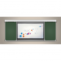 Многофункциональная раздвижная система аудиторных досок 65'' - fgospostavki.ru - Рязань