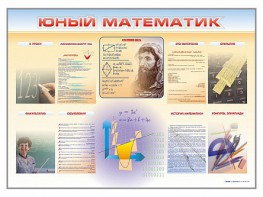 Стенд-уголок "Юный математик" - fgospostavki.ru - Рязань