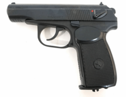 Массогабаритный лазерный макет пистолет Макарова ПМ со встроенным лазерным модулем и аккумуляторной батареей - fgospostavki.ru - Рязань