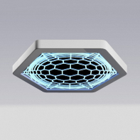 Потолочная светодиодная панель с витражом - fgospostavki.ru - Рязань