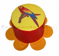 Пуфик "Попугай" ВИК - fgospostavki.ru - Рязань