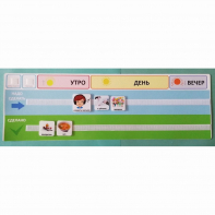 Визуальное расписание на день (для карточек размером 5-5 и 6-6 см) - fgospostavki.ru - Рязань