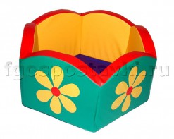 Сухой бассейн шестигранный "Ромашка" - fgospostavki.ru - Рязань