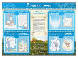 Стенд-уголок "Родная речь" - fgospostavki.ru - Рязань