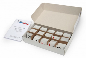 Модель-аппликация "Генетика групп крови" (раздаточный материал из 15 комплектов по 24 карты) - fgospostavki.ru - Рязань