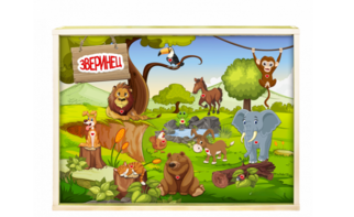 Интерактивная светозвуковая панель «Зверинец» - fgospostavki.ru - Рязань