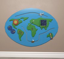 Бизиборд «Планета Земля» - fgospostavki.ru - Рязань