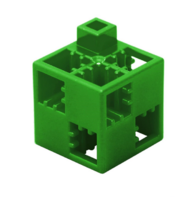 Кубик-основание зеленый 20х20 Artec - fgospostavki.ru - Рязань