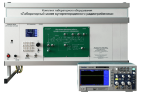 Комплект лабораторного оборудования «Лабораторный макет супергетеродинного радиоприёмника»  - fgospostavki.ru - Рязань