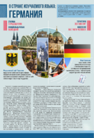 Стенд "О стране изучаемого языка" (Германия) - fgospostavki.ru - Рязань