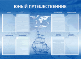 Стенд-уголок "Юный путешественник" - fgospostavki.ru - Рязань