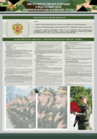 Стенд-уголок "Конституция Российской Федерации и Федеральный закон "О воинской обязанности и военной службе" - fgospostavki.ru - Рязань