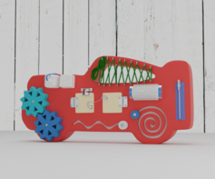 Бизиборд «Машинка» - fgospostavki.ru - Рязань