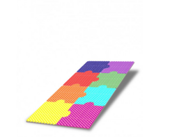 Настенная панель «Разноцветные пазлы» - fgospostavki.ru - Рязань