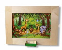 Тактильно-развивающая панель «Мир зверей» - fgospostavki.ru - Рязань