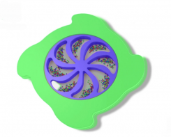 Тактильно-развивающая панель «Вращение радуги» - fgospostavki.ru - Рязань