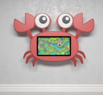 Интерактивная панель с программным логопедическим комплексом «Краб» - fgospostavki.ru - Рязань