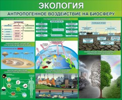 Стенд "Экология. Антропогенное воздействие на биосферу" - fgospostavki.ru - Рязань