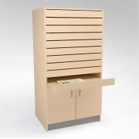 Шкаф для газет с 10 полками - fgospostavki.ru - Рязань