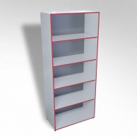 Шкаф широкий открытый ТР1 ЛДСП - fgospostavki.ru - Рязань