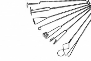 Логопедические массажные зонды на витых ручках с колечком (по Новиковой Е.В.). Комплект из 8 зондов - fgospostavki.ru - Рязань