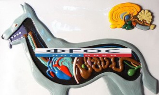 Модель барельефная "Внутреннее строение собаки" - fgospostavki.ru - Рязань