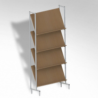 Стеллаж на металлокаркасе демонстрационный - fgospostavki.ru - Рязань