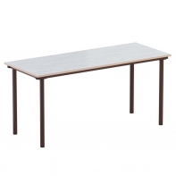 Стол обеденный 6-местный под скамейки на круглой трубе - fgospostavki.ru - Рязань