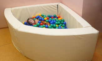 Сухой бассейн в форме 1/4 круга (150х150х66 сантиметров) - fgospostavki.ru - Рязань