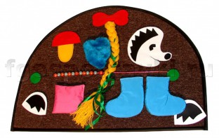 Тактильное панно "Ежик" - fgospostavki.ru - Рязань