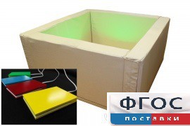 Сухой бассейн интерактивный с клавишами управления (150х150х66 сантиметров) - fgospostavki.ru - Рязань