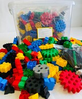 Конструктор Шестеренки (STEM Junior) 300 деталей  - fgospostavki.ru - Рязань