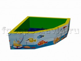 Бассейн угловой с шелкографией - fgospostavki.ru - Рязань