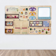 «Уголок дежурных по столовой» - Дидактическая настенная панель - fgospostavki.ru - Рязань