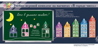 "В городе чисел". Для лучшего понимания и запоминания состава чисел первого десятка - fgospostavki.ru - Рязань